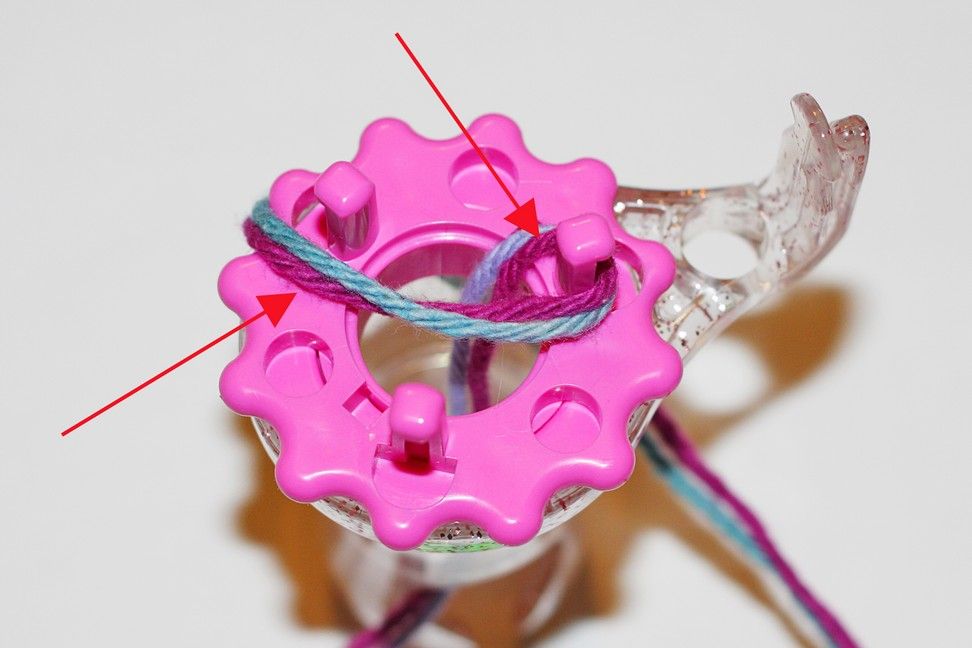 treasures for tots How to Use the Clover Wonder Knitter